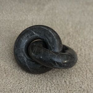 Black Marble Decorative Knot